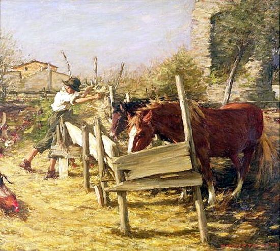 Henry Herbert La Thangue Appian Way oil painting picture